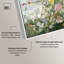 "Meadow coloré", reproduction d'art acrylique encadrée sur toile par Art Remedy, cadre blanc, 24 x 16-1709371837-1709371833