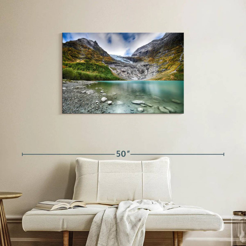 Glacier Alvord Jostedalsbreen, H 24 po x l 36 po
