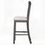 Ensemble de table de salle à manger 6 pièces à hauteur de comptoir avec tablette, 4 chaises et banc, pour des réunions de famille et un design peu encombrant.-1168732625-1168732626-1168732637