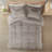 Grey Shaggy Long Fur Bedding - Full/Queen, , Warm Soft Comforter Warm,