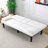 Multi-functional sofa bed with a foldable and cup holder design makes it extremely convenient to turn the living room into a guest room-129225507