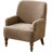 28.7" Upholstered Armchair With Tight Back And Solid Wood Legs-23430776