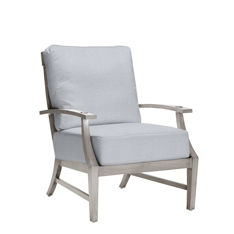 Méridienne Croquet, Pas de soudure, Lin chambray, Huître