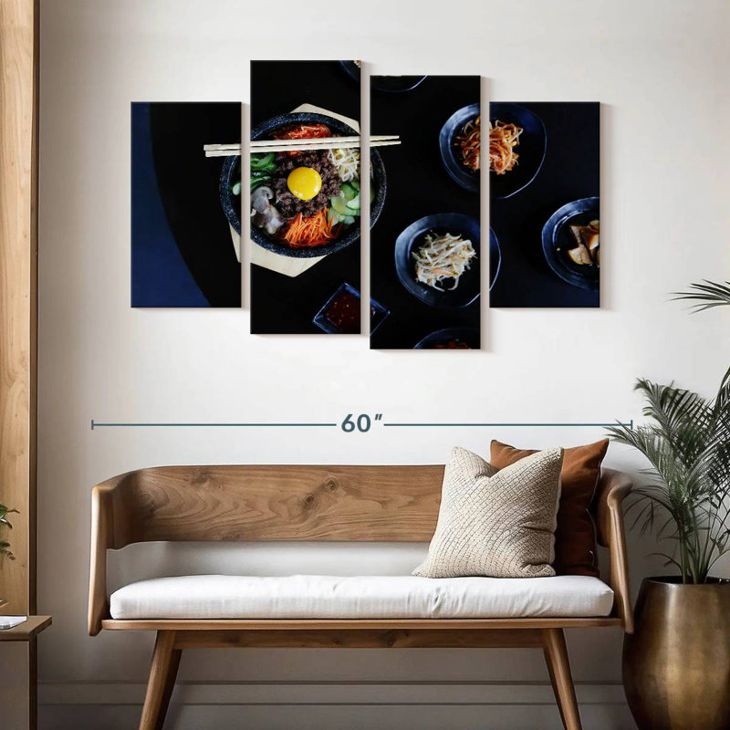 Bibimbap coréen Yarlin, H 32 po x l 52 po