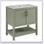 Meuble-lavabo de salle de bain avec lavabo en céramique et rangement polyvalent-239772562