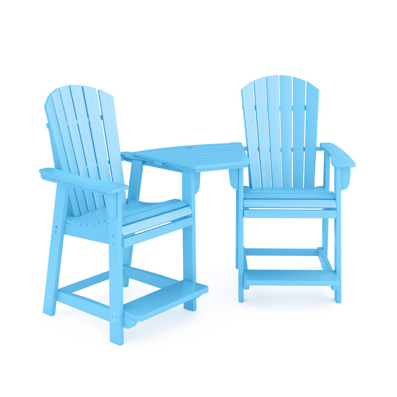 Banc d'extérieur Eberle Ocean View, Bleu d'été