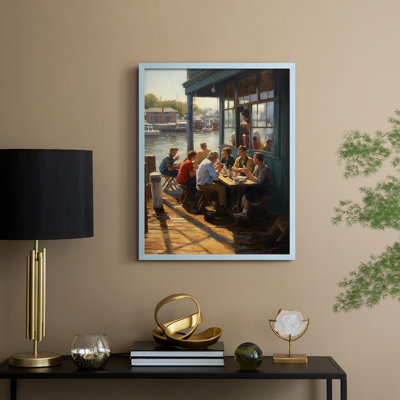 NAUTICAL Series DCXVII, reproduction encadrée - bois massif