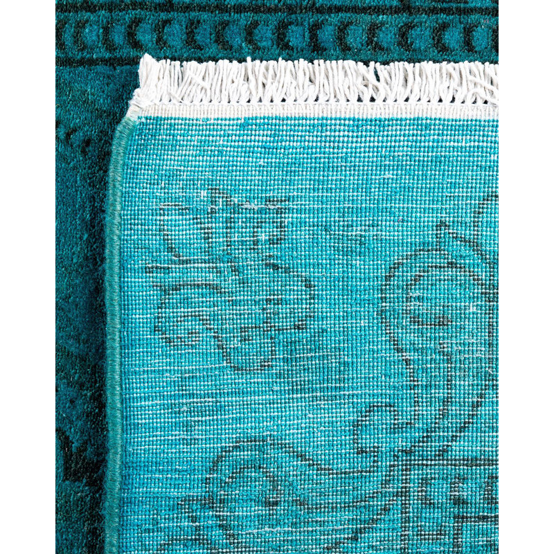 Overyed One-of-a-Kind Rectangle 2'7" X 4'5" Hand Knotted Area Rug