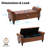 Upholstered Storage Bench-1327849390-1327849391