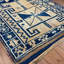 Tapis de couloir Oushak fait à la main Bungalow Rose