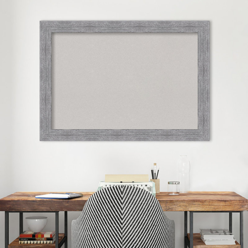 Amanti Art No Cork Wall Plastic Bulletin Board, 29" x 41"