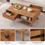 Table basse avec rangement pour le salon