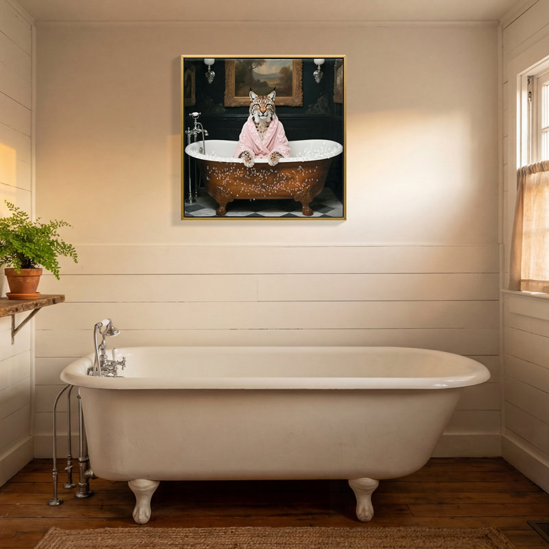 «Tiger in Bathaign», reproduction d'art