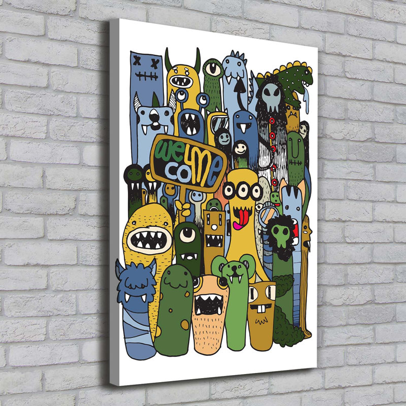 Italian Streets - Wrapped Canvas Print