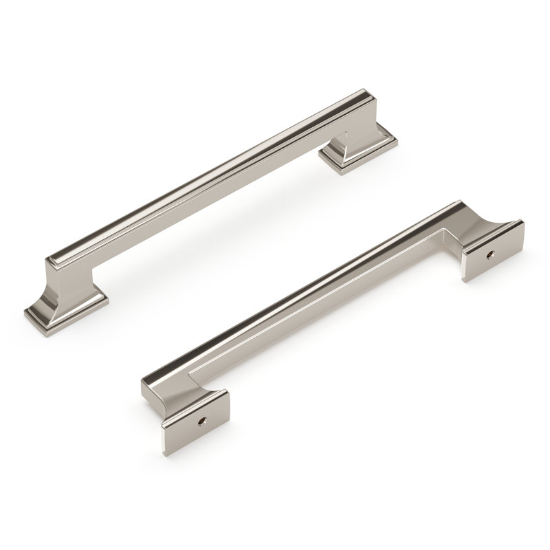 Brownstone Bar / Handle Pull, 6 5/16", Polished Nickel