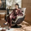 Chaise rotative spacieuse, silencieuse et élégante-1712108149