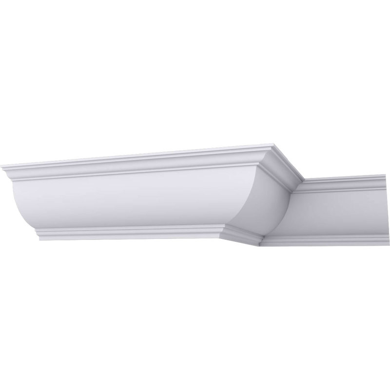 11 7/8"H x 11 7/8"P x 16 5/8"F x 94 1/2"L Claremont Crown Moulding