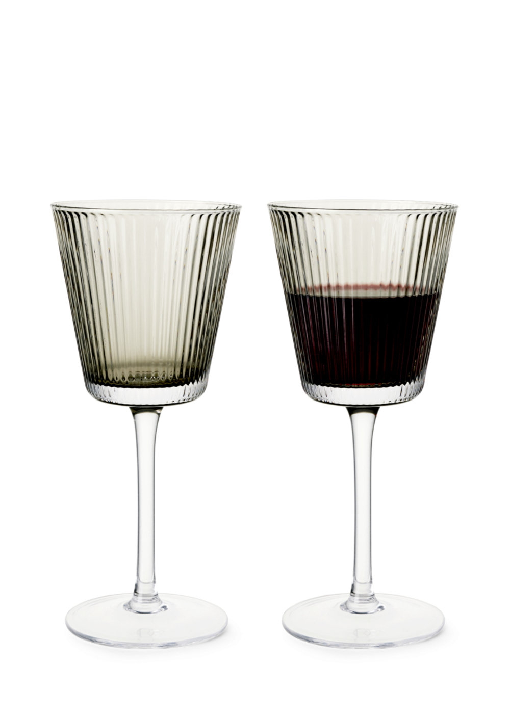 Grand Cru Nouveau Ribbed Wine Glass
