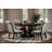 Dows 60"-76" Extendable Round Dining Table 