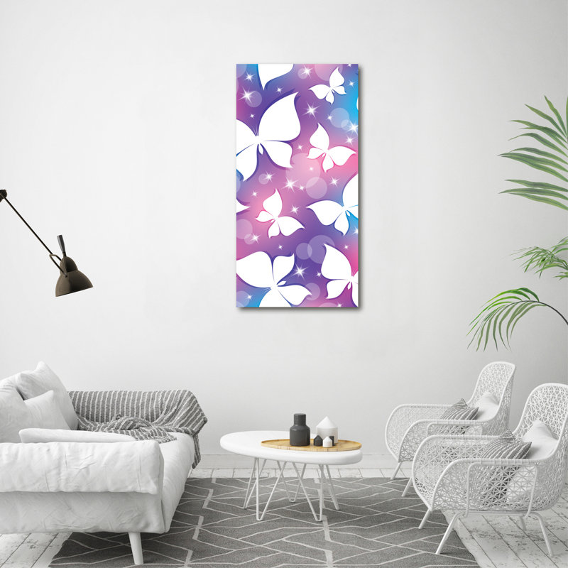 Butterflies - Wrapped Canvas Print