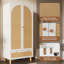 2 Door Solid Wood Wardrobe