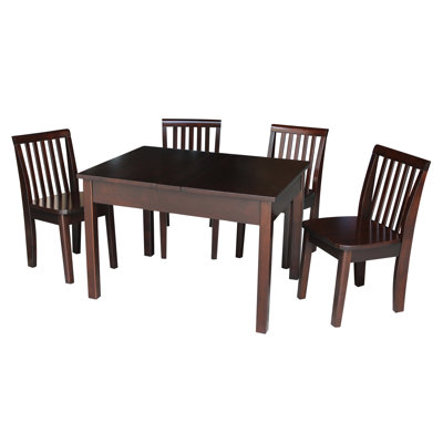 Charbel Kids Solid Wood Rectangular Play Or Activity Table and Chair Set