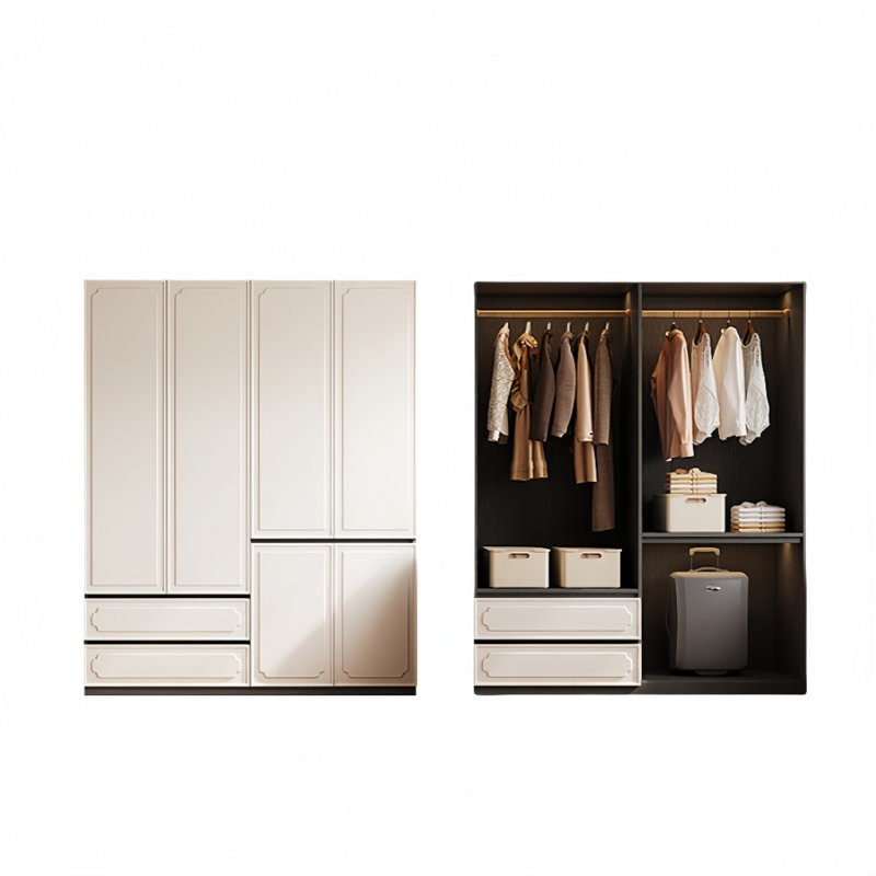 Garde-robe simple et haut de gamme, H 79 po x l 55 po x P 24 po