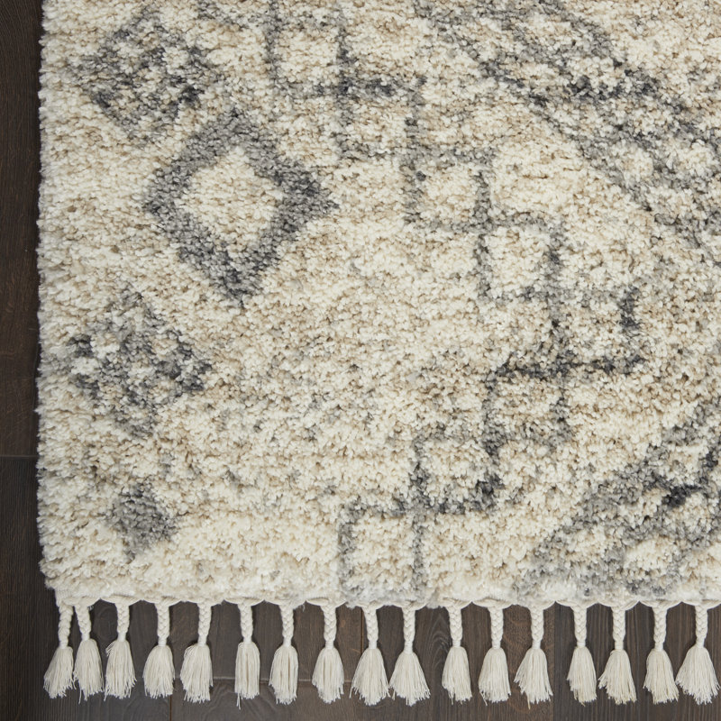 Tapis ivoire Drusilla, Rectangle 6 pi 7 po x 9 pi 6 po