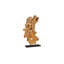 Dimensional Pipal Wood Sculpture