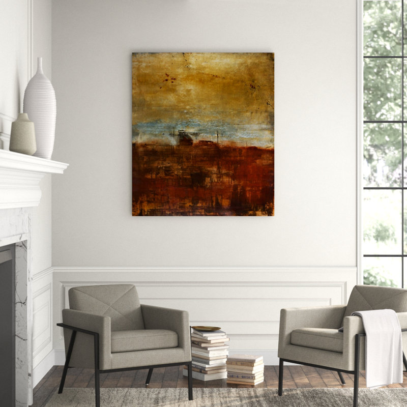Faro Painting by Dennis Carney, Outdoor, 54" H x 47" W x 1.5" D