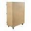 Armoire pour salle de classe 6 compartiments avec roulettes robotics mobile unit