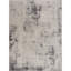 Tapis abstrait gris clair, gris foncé et noir Elyjah-469897083