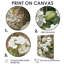 Hydrangeas by the Stone Wall - Art mural sur toile florale-1562260103-1562260121-1562260122