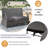 Lawn Mixing Seat: Transforms To 4 Fusing Seat & Table Outdoor Arrangement: Junction-1512487490