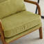 Fauteuil d'appoint rembourré en bois massif Lemley Mid Century-799492554