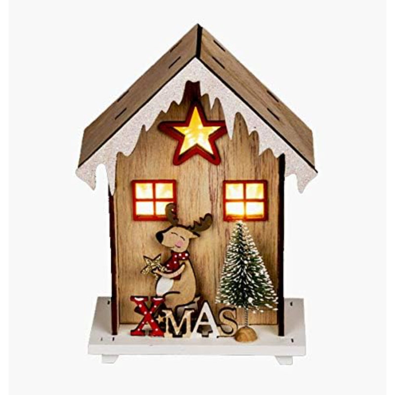 LED Wooden House