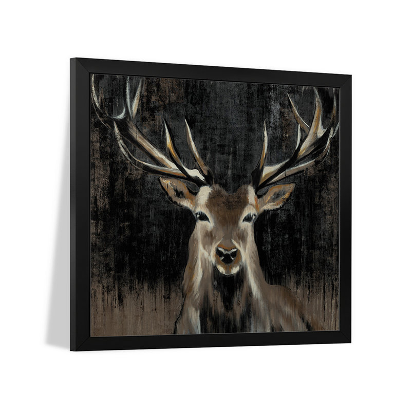 «Young Buck», affiche encadrée par Liz Jardine, H 16 po x l 16 po