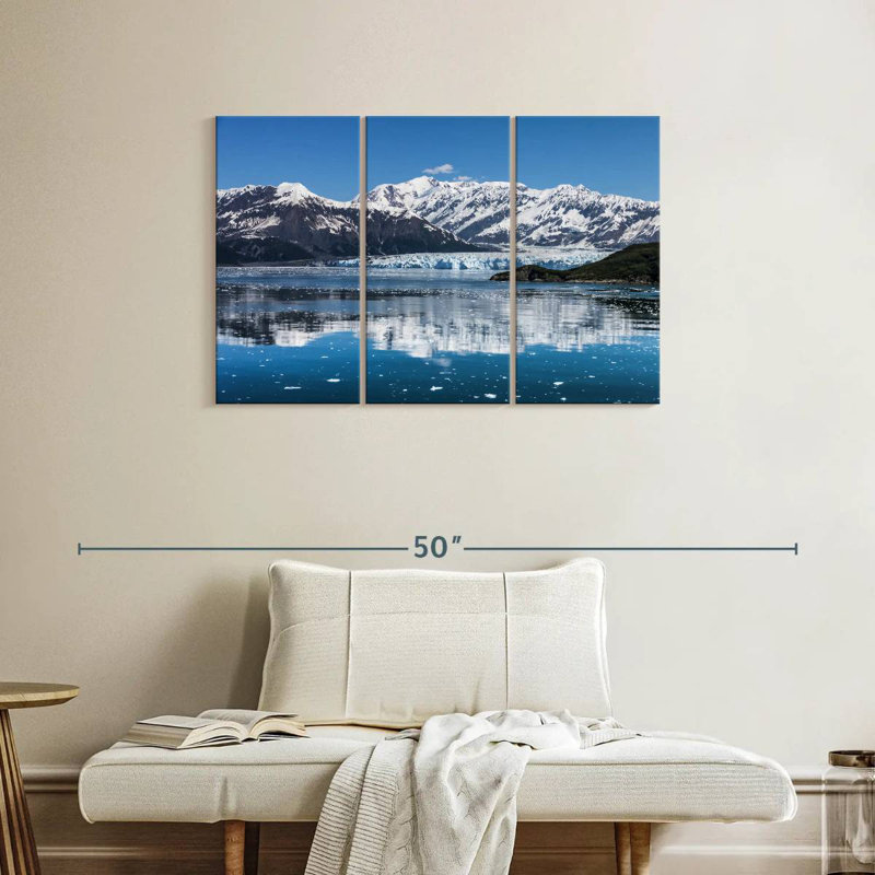 Alvord Alaska's Hubbard Glacier, 24" H x 38" W