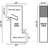 Manchester Wall Mounted Mailbox with Locking Drop Chute Combo-92424389