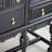 Retro Multifunctional Console Table