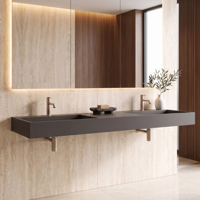 Juniper 72" Rectangular Vessel Bathroom Sink