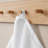Diagonal Ribbed White 100% Cotton Quick Dry 6-Piece Towel Set-117198012-119276173