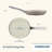 Farberware Vibrance Ceramic Nonstick Frying Pan, 10 Inch, Silver-115178037