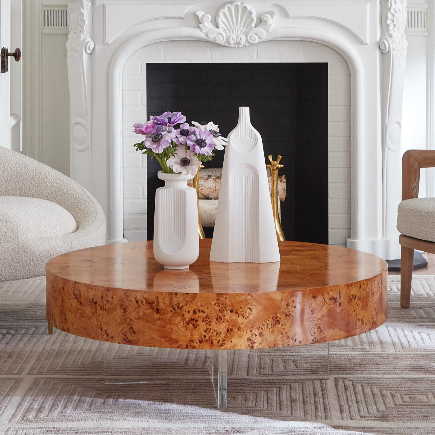 Jonathan Adler Bond Round Coffee Table