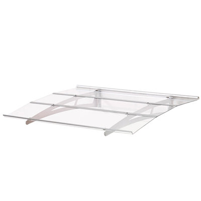 Dakota Fields 1.20cm W x 0.88cm D Plastic Clear Cover Retractable Door / Window Awning