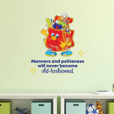 Old School text wall decal - TenStickers