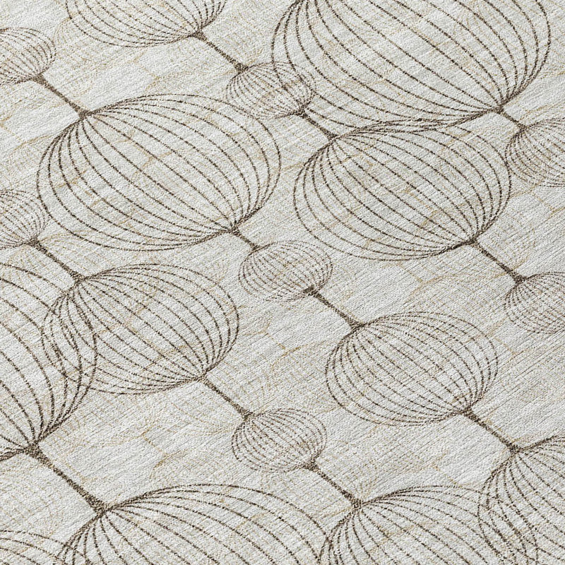 Lummus Geometric Indoor / Outdoor Rug, Runner 2'3" x 7'6"