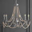 Lustre carré en fer Carnes