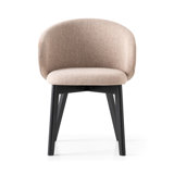 Tuka Upholstered Armchair with Wooden Frame