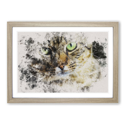 Portrait of a Cat Vol.6 - Picture Frame Graphic Art